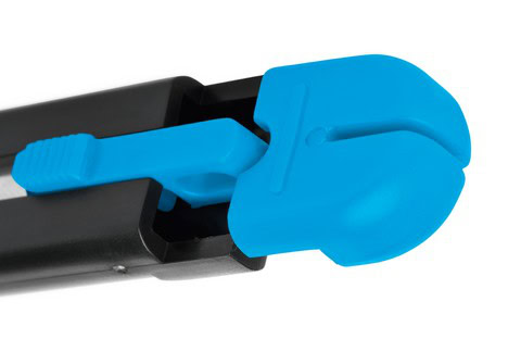 Cútter clásico con hoja fraccionable de 18 mm.