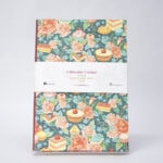 Vista de la portada con flores y pasteles