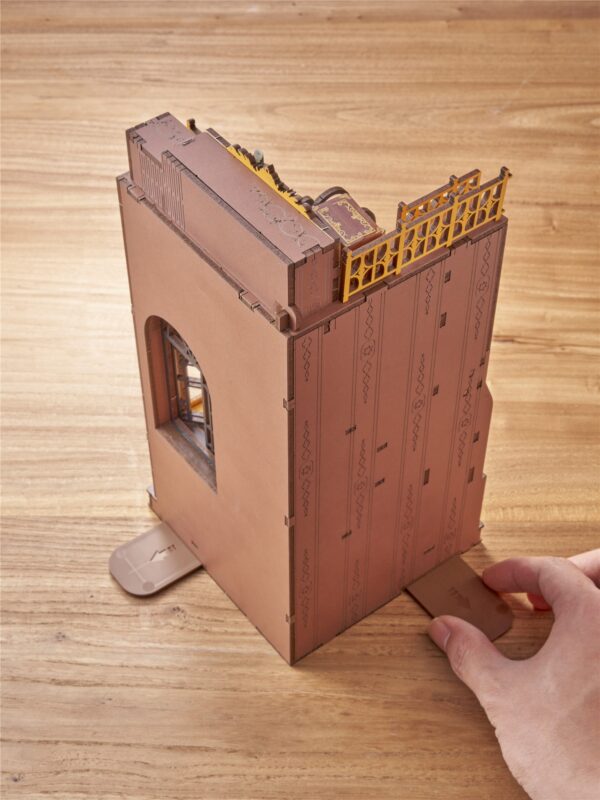 Silent corner study 02 Book nook (separadores de estantería)