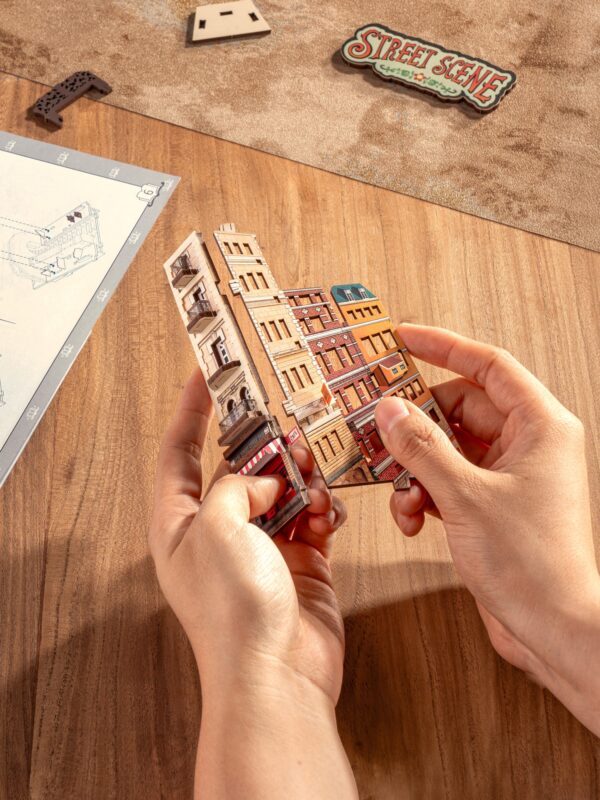 Street Scene 02 Book nook (separadores de estantería)