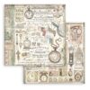 Imagen hoja del bloc de scrap Brocante Antique