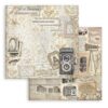 Imagen hoja del bloc de scrap Brocante Antique