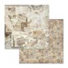 Imagen hoja del bloc de scrap Old Lace