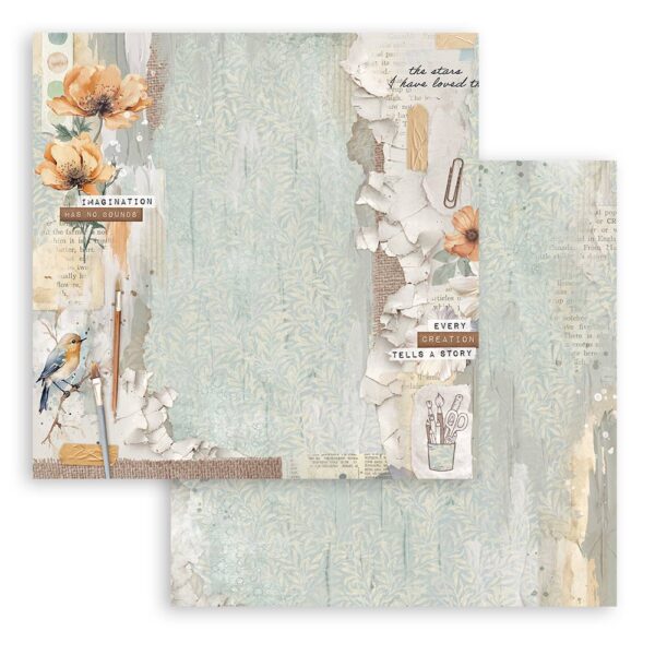 Imagen hoja del bloc de scrap Secret Diary