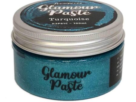 Imagen del bote de Glamour Paste de Stamperia Turquesa
