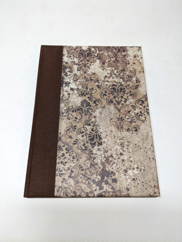 Libro de cocina con tapa estampada