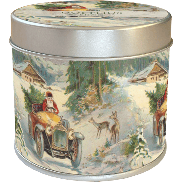 Vela coche y abeto aroma bosque Vela aromática Navidad Sköna Ting