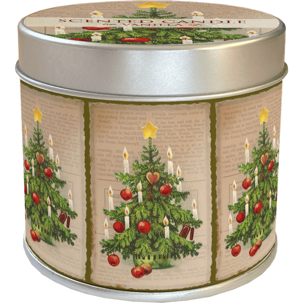 Vela abeto decorado Vela aromática Navidad Sköna Ting