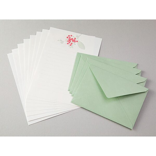 Letter set (cartas) Midori en letterpress