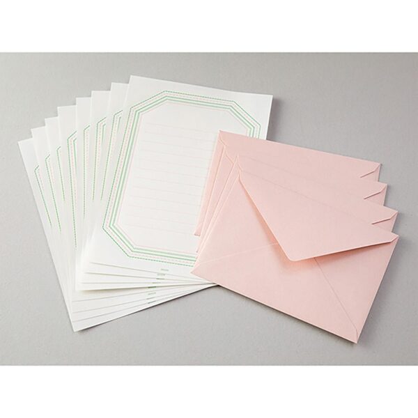 Letter set (cartas) Midori en letterpress