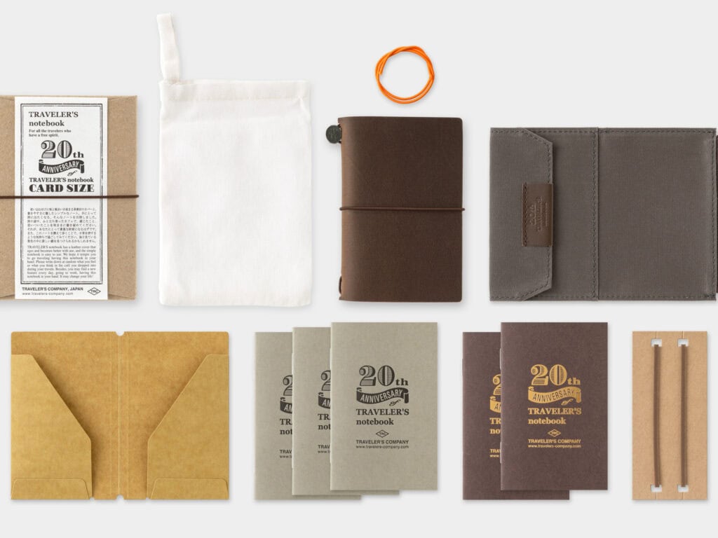 TRAVELER'S notebook (Card) - Pack 20º aniversario