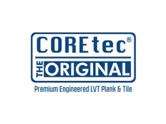COREtec Original logo for premium engineered LVT flooring.
