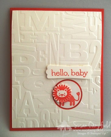 Zoo Babies Alphabet Press Baby Card and Circus Lion Box Package Topper1-imp