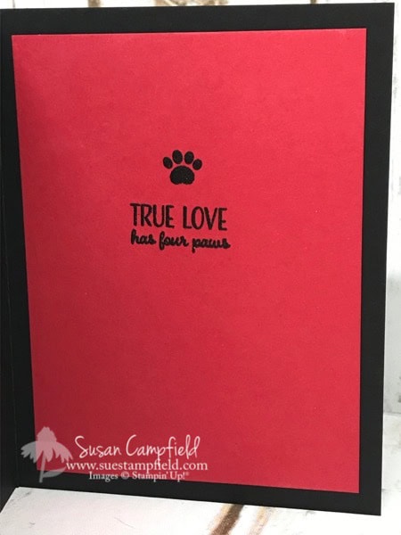 Dog and Cat Silhouette Cards Stampin' Up! - 4