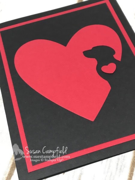 Dog and Cat Silhouette Cards Stampin' Up! - 4