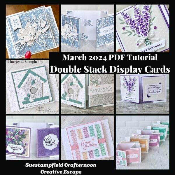 Double Stack Display Cards Tutorial