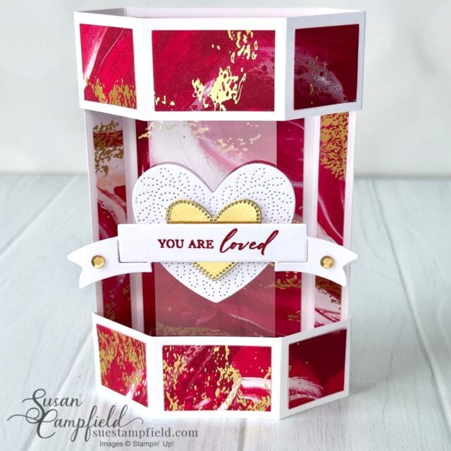 Floating Vertical Bandstand Pop Up Cards From December Crafternoon!