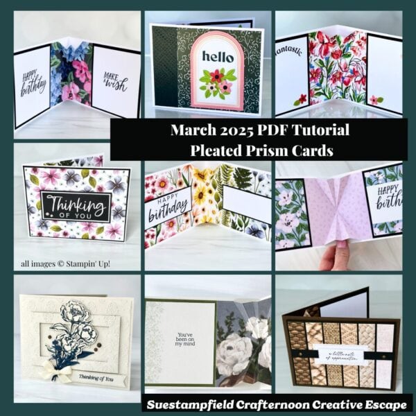 Pleated Prism Fun Fold Card Tutorial For Paper Crafters