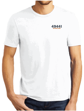 zip code shirt front