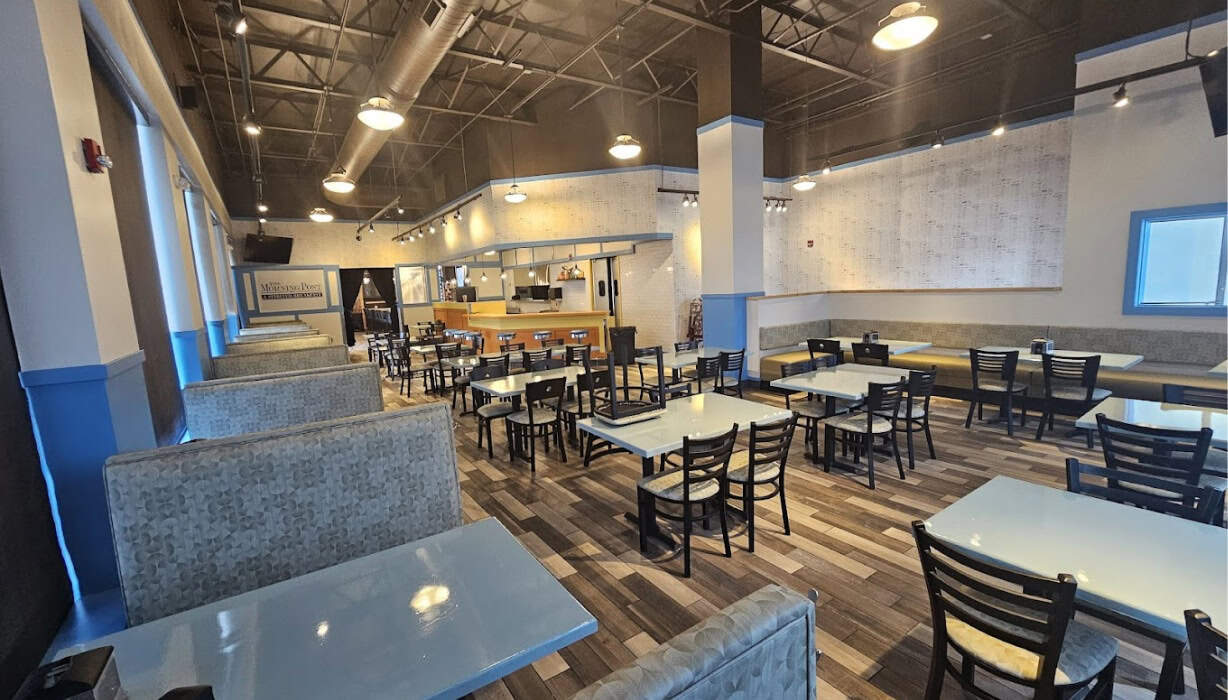 interior of morning post dining area