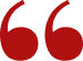 red quotation marks