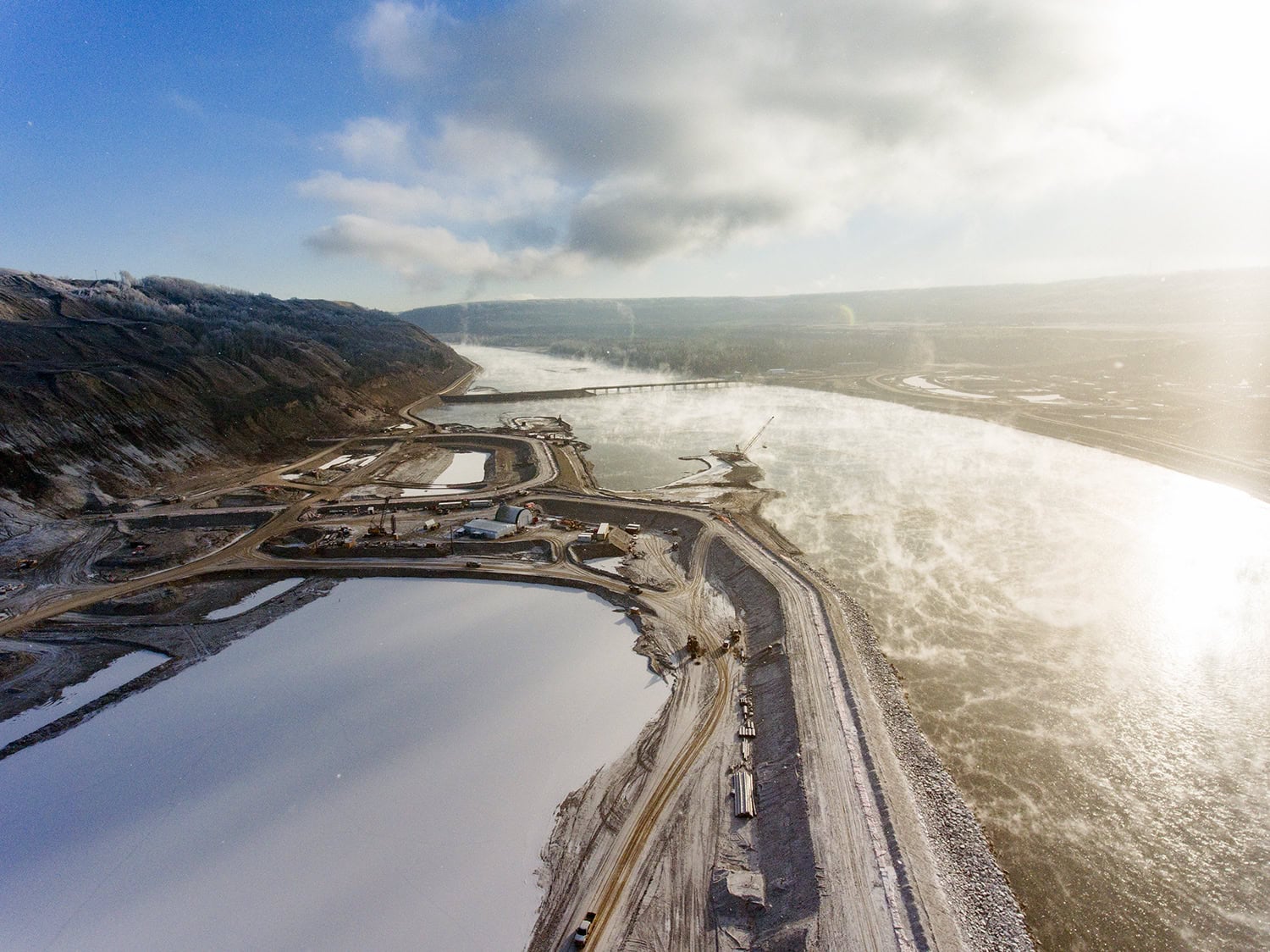 Site C construction