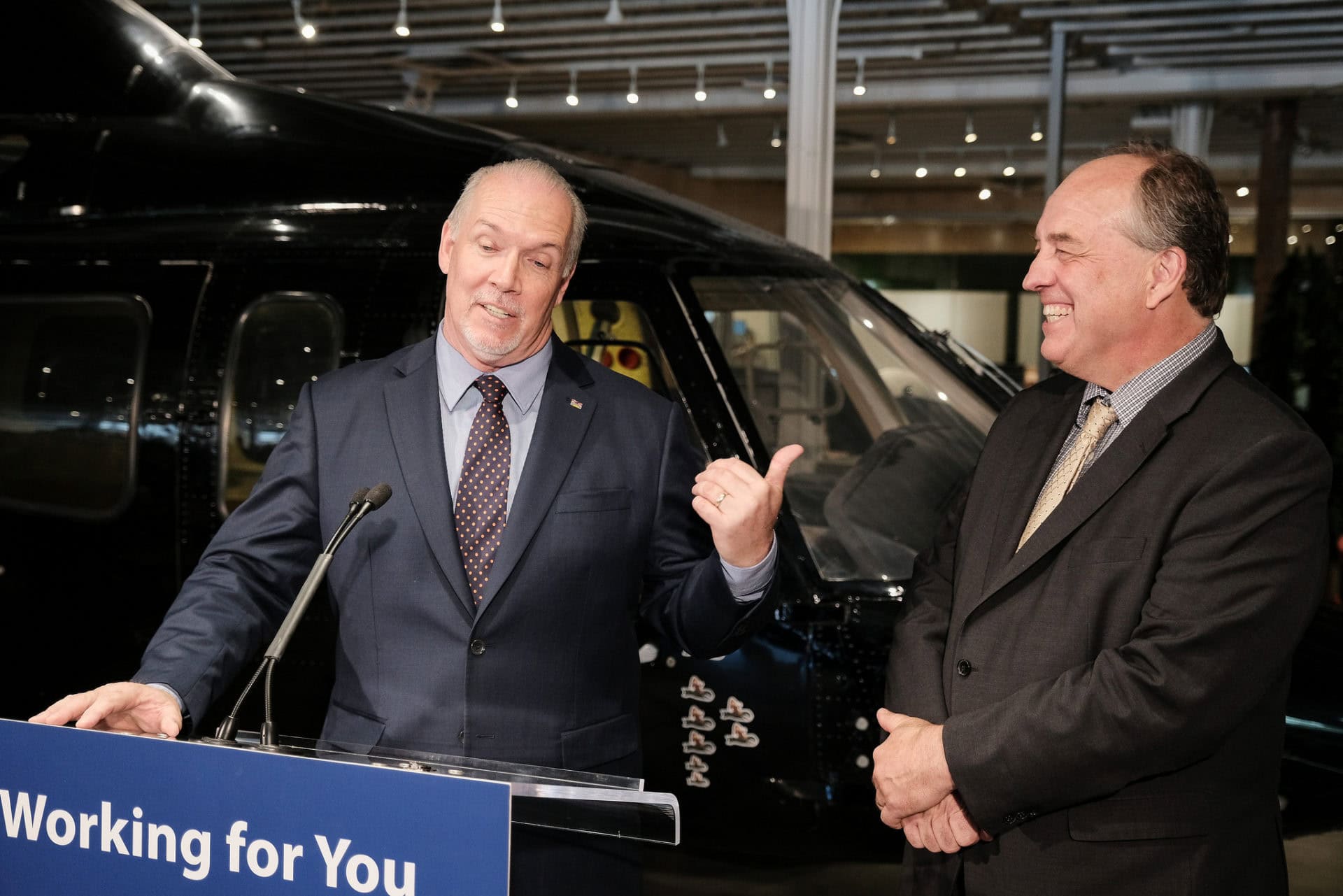 John Horgan Andrew Weaver B.C. Government