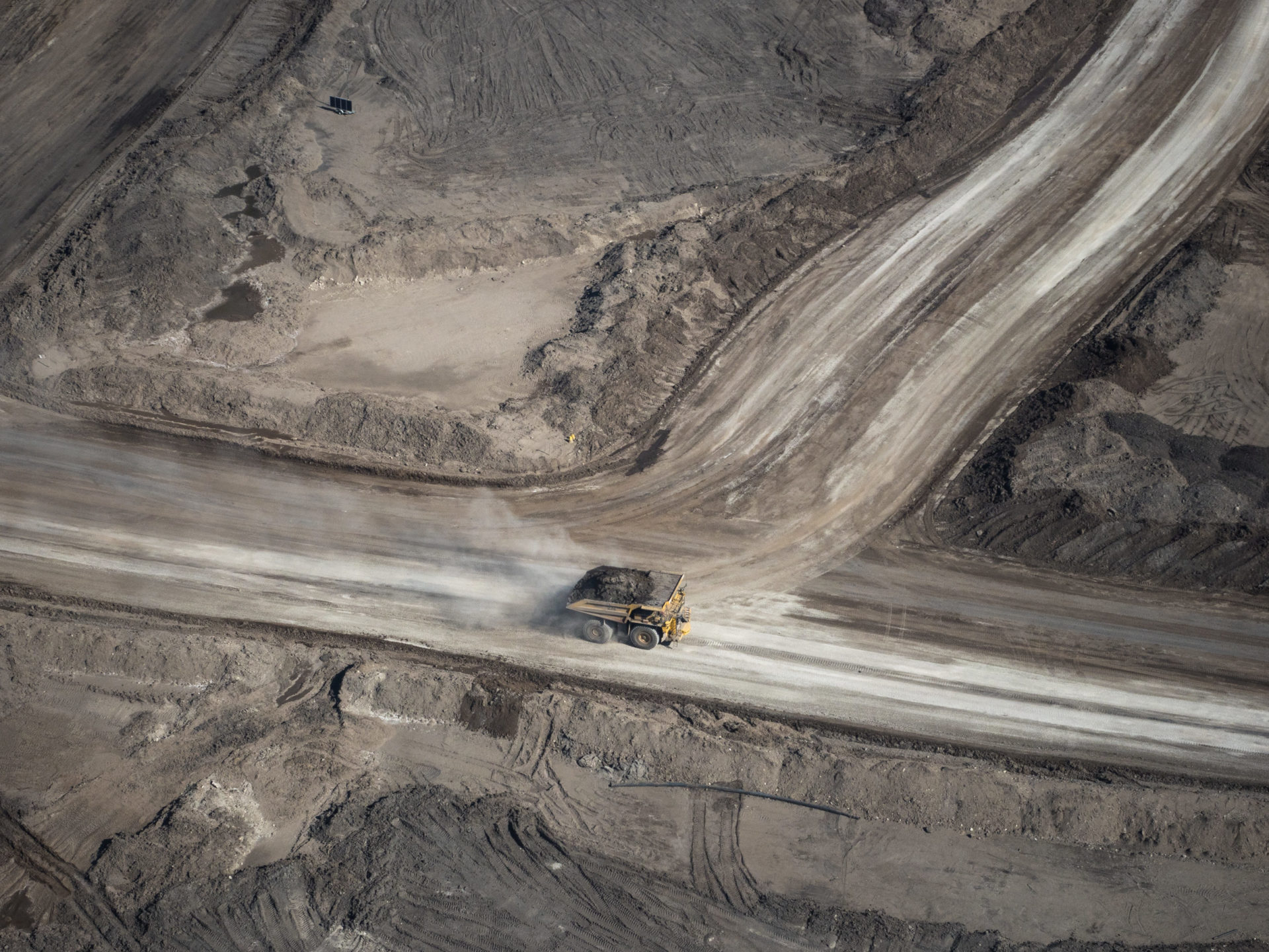 Alberta's oilsands north of Fort McMurray.