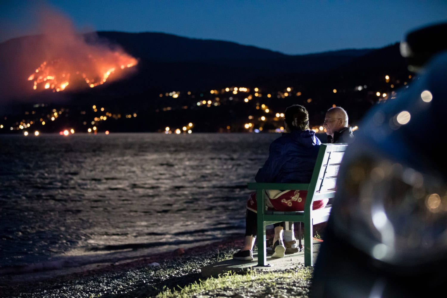 Wildfires Lake Okanagan