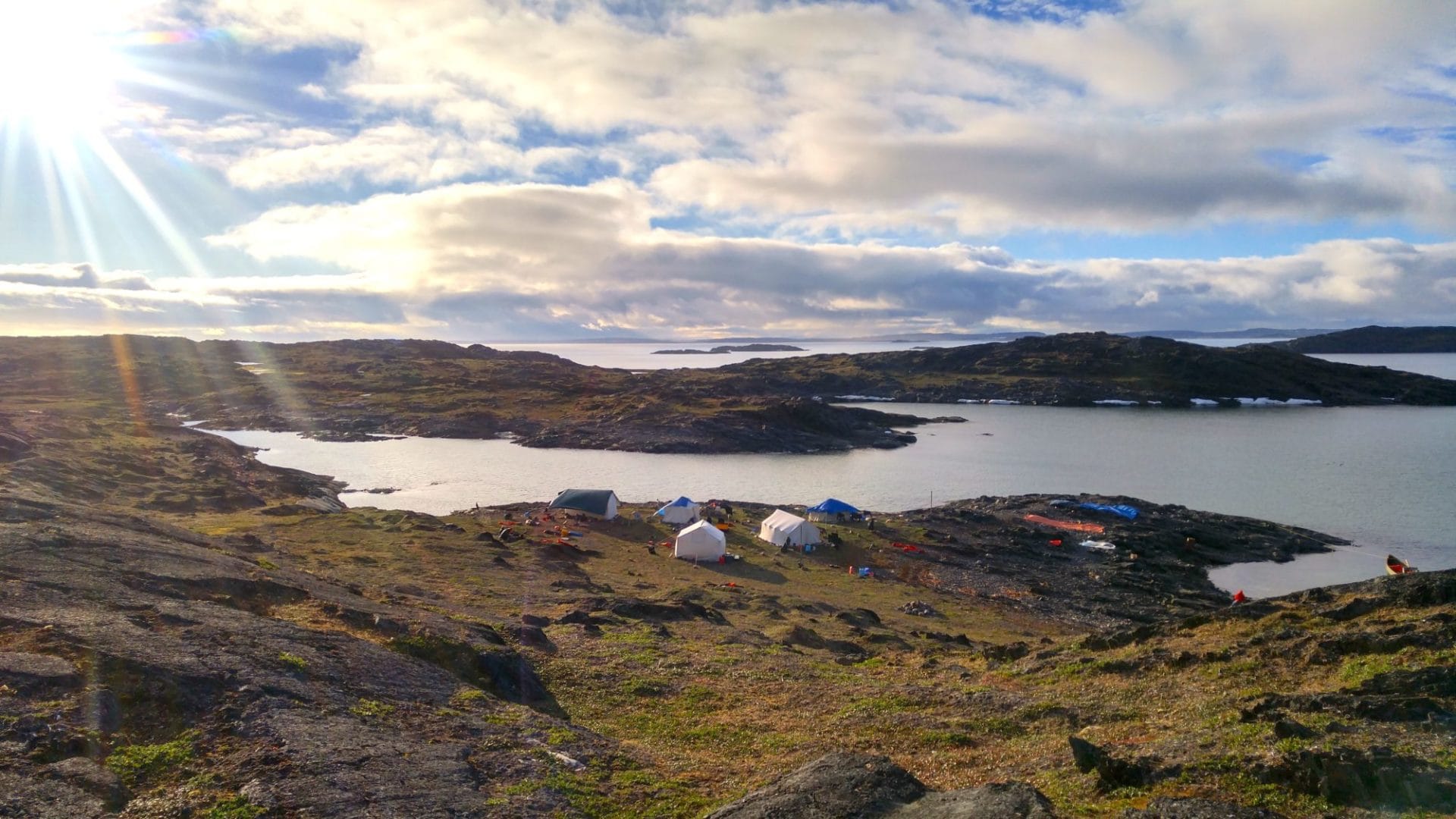 Field camp in Hudson Strait_Cody Dey