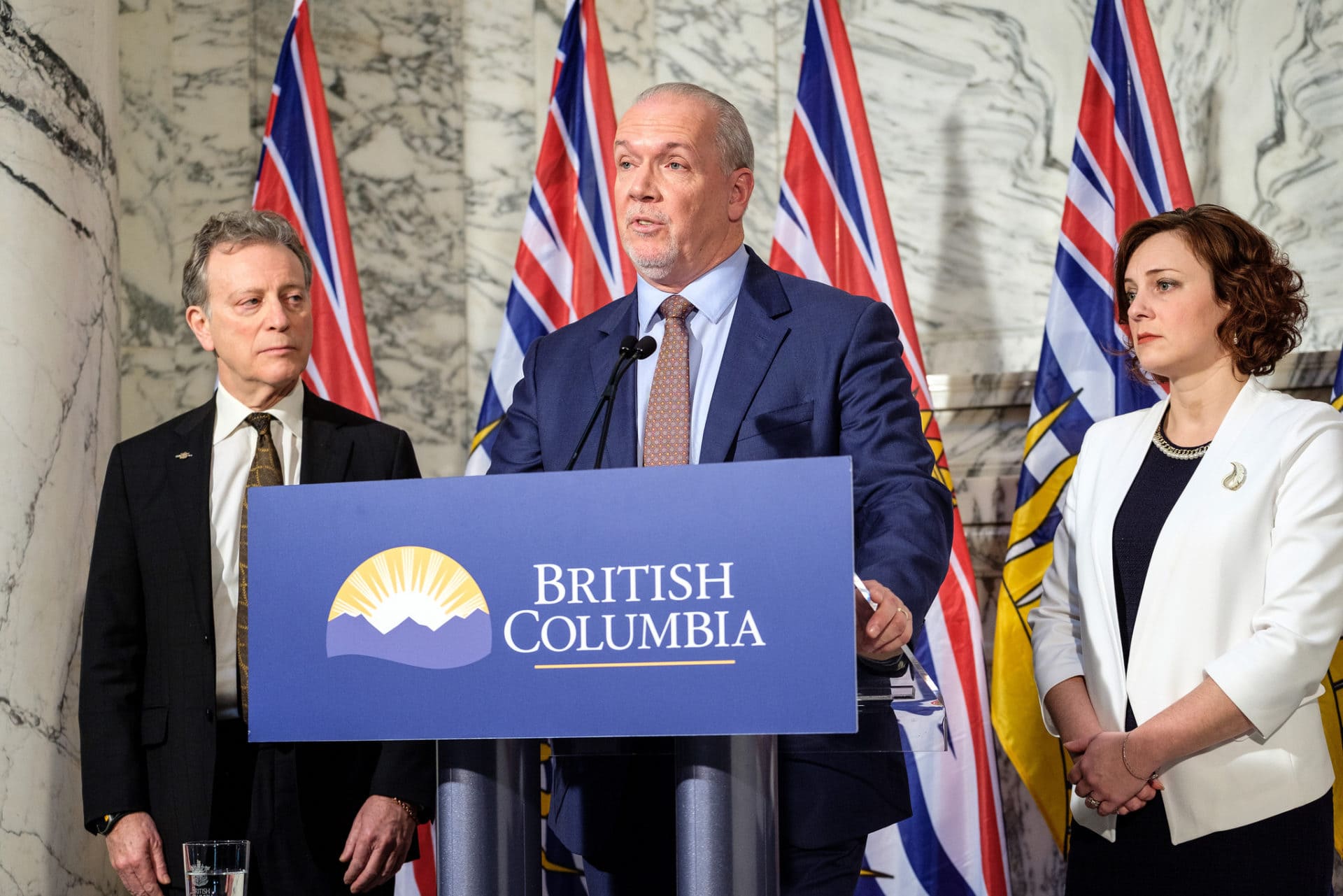 Site C dam announcement John Horgan