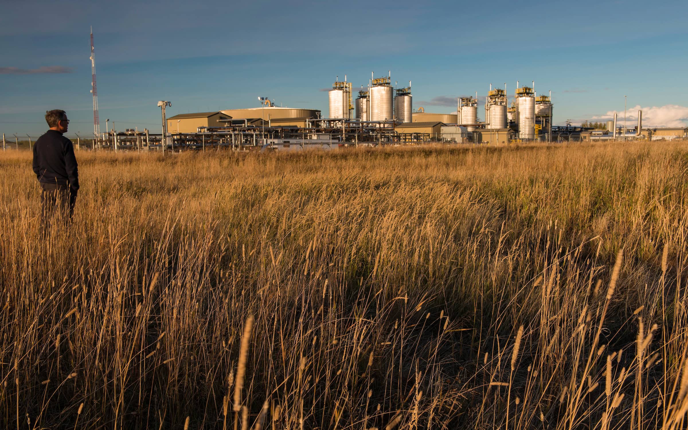 Encana water resource hub between Farmington and Dawson Creek.