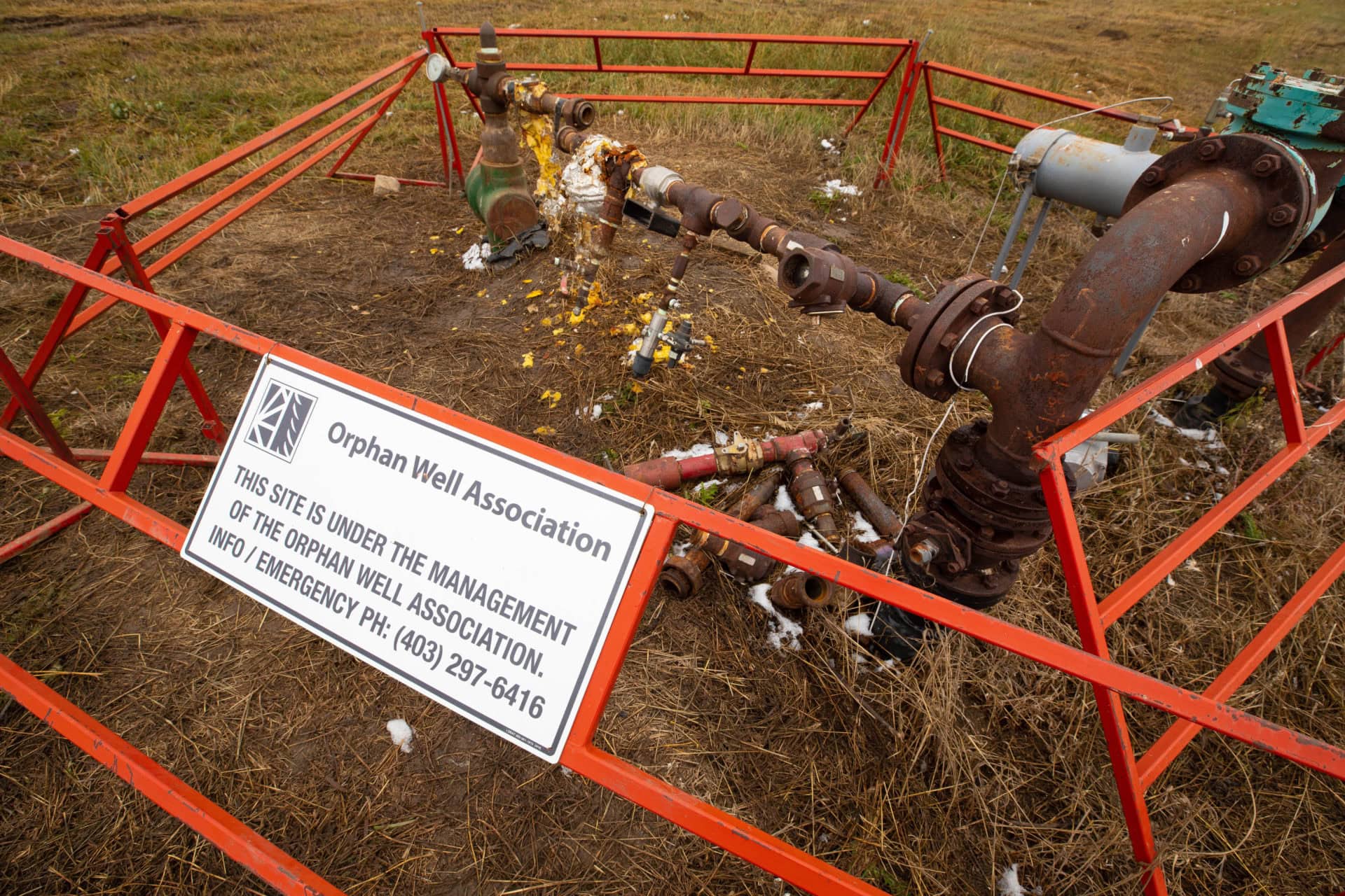 Orphan Well Taber, Alberta