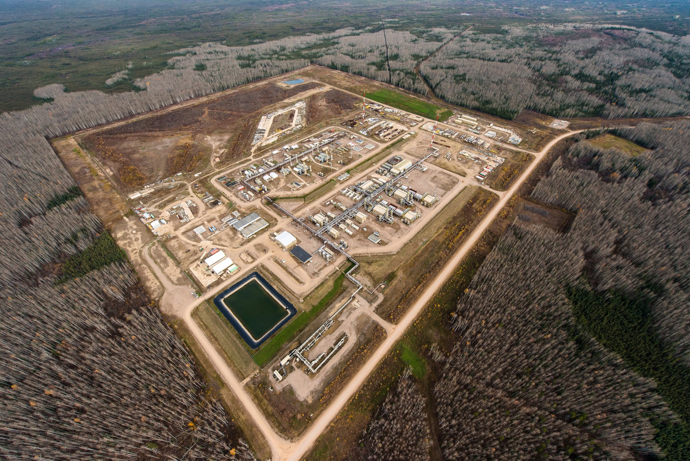 Cabin gas plant B.C.