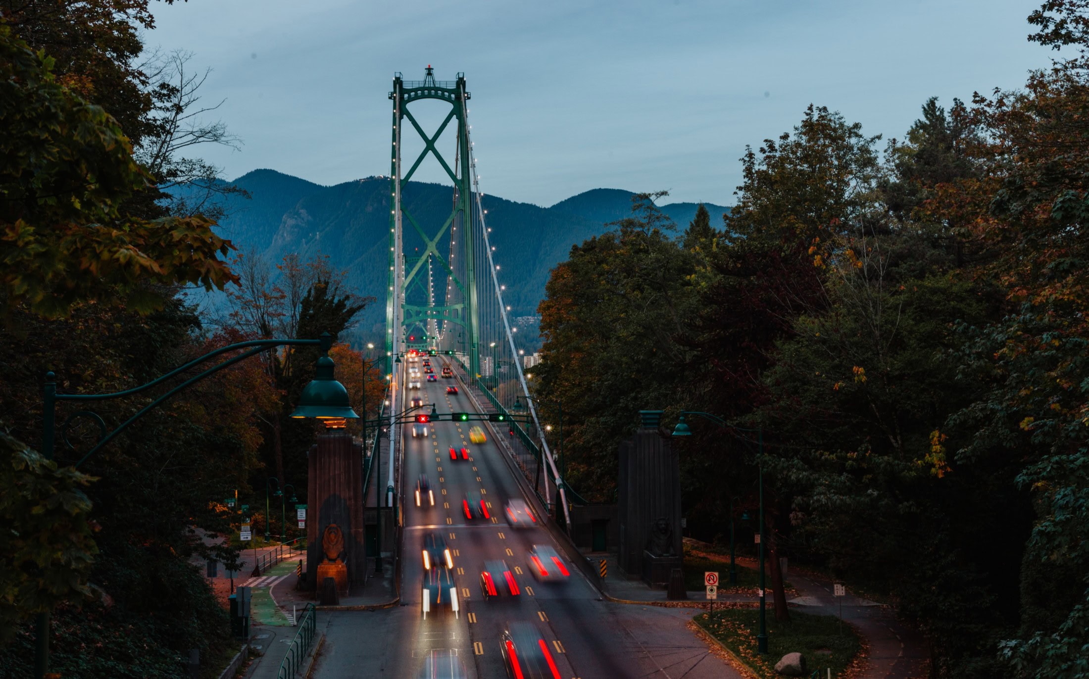 The Narwhal proximity to major road neurological disease Vancouver Lion's Gate Bridge