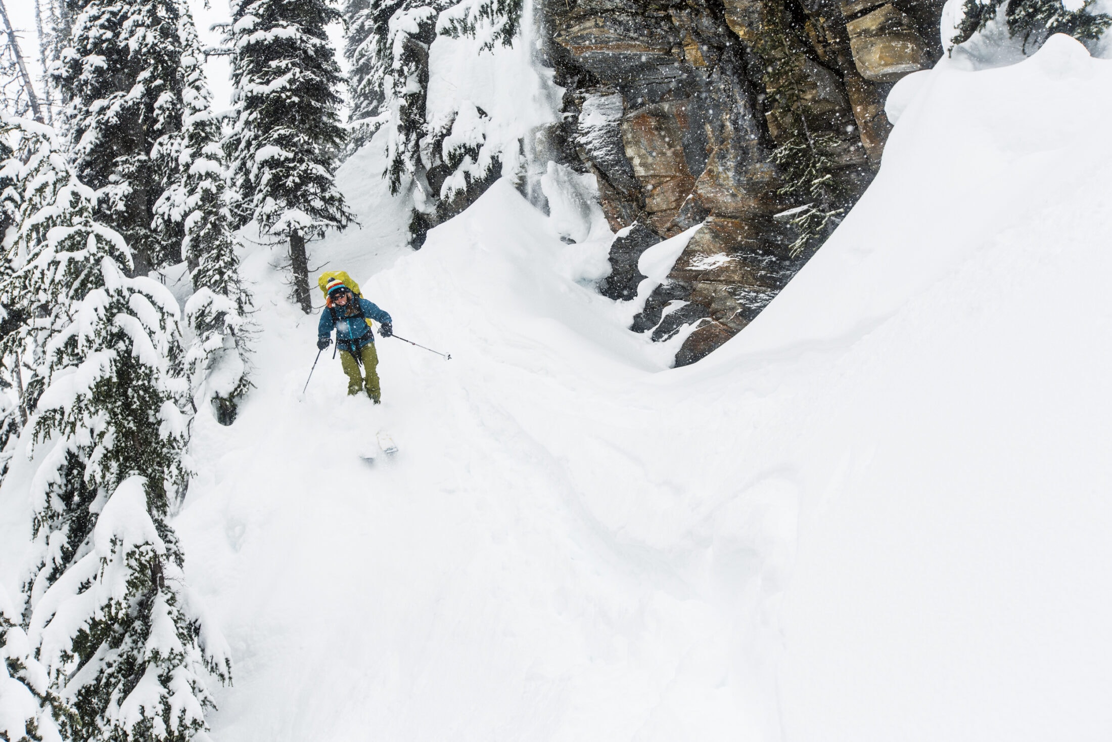 Backcountry skiing Zincton David Moskowitz