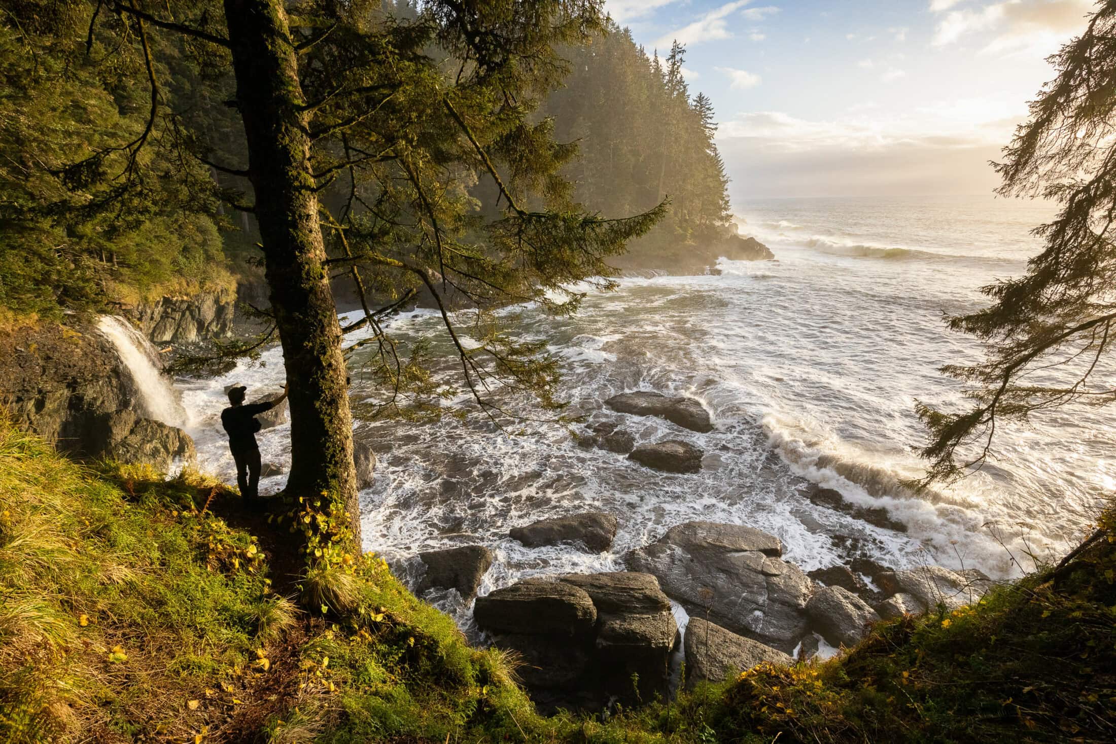 Sombrio-Beach-Golden-Hour Ocean TJ Watt