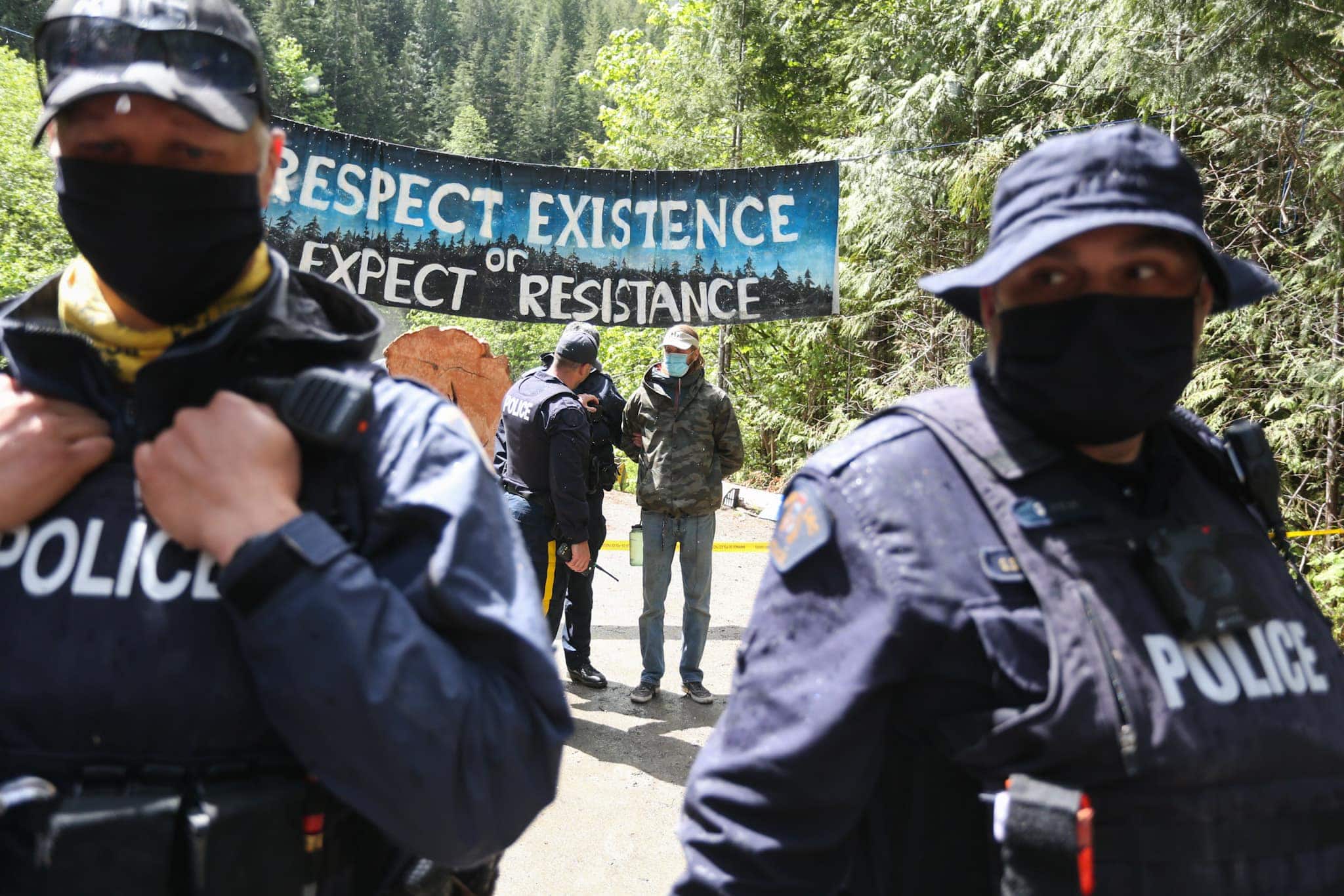 Fairy-Creek-blockades-topic-Caycuse-RCMP-old-growth-BC