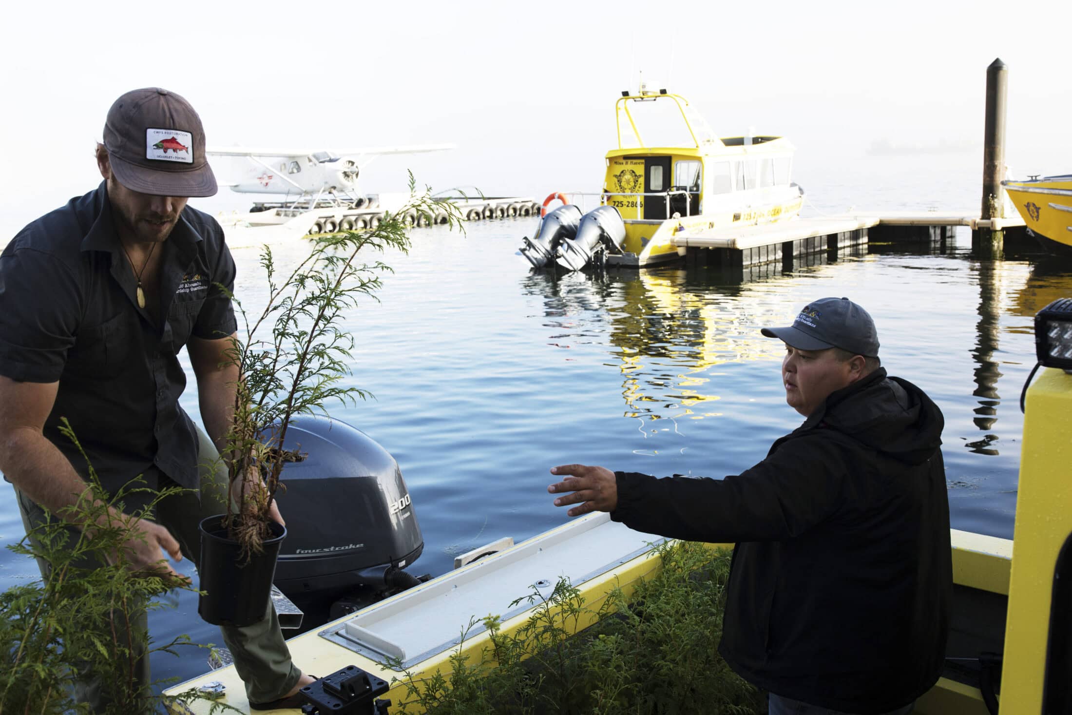 B.C. Clayoquot Sound drought salmonhousahtGuardian028