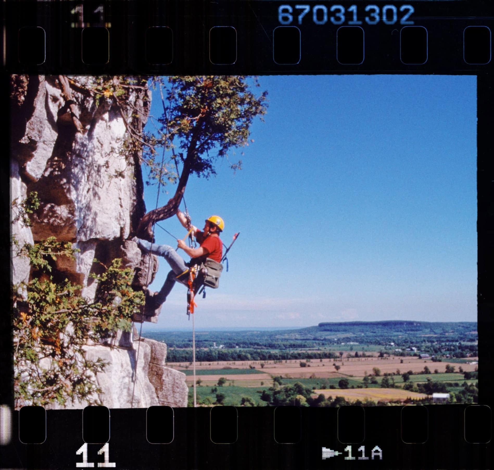 Peter Kelly on the Niagara Escarpment