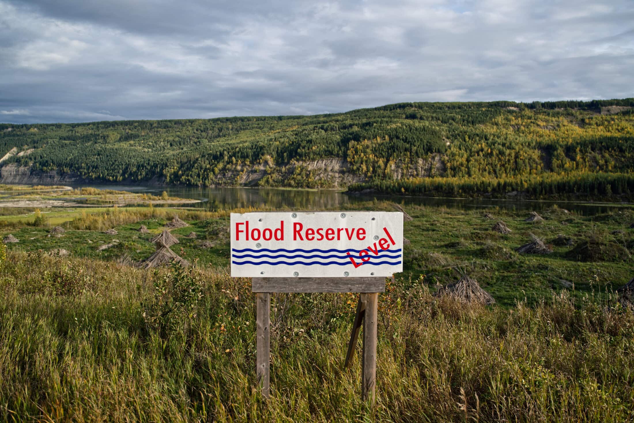 Site C dam Flood Reserve Level Peace River Ryan Dickie The Narwhal