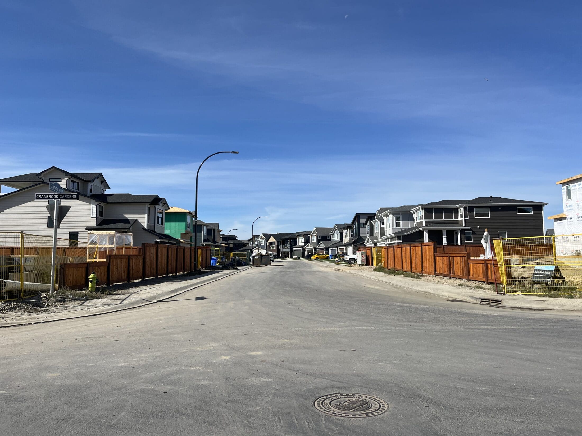 Suburban homes Calgary