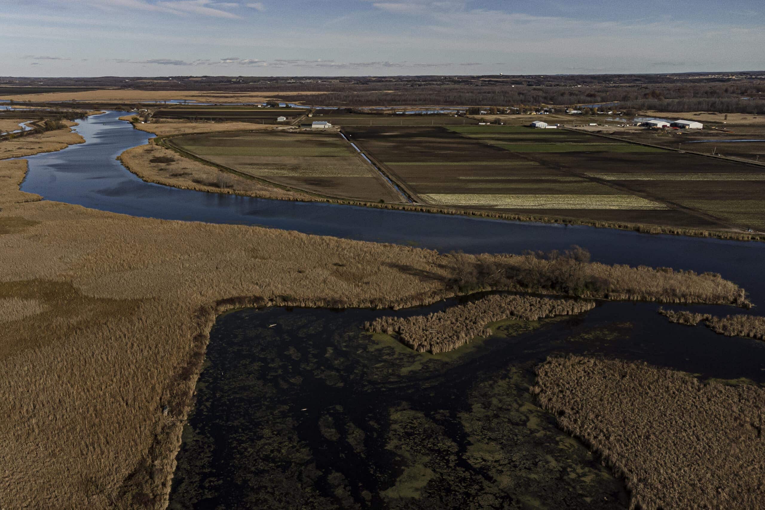 Ontario Greenbelt Holland River aerial