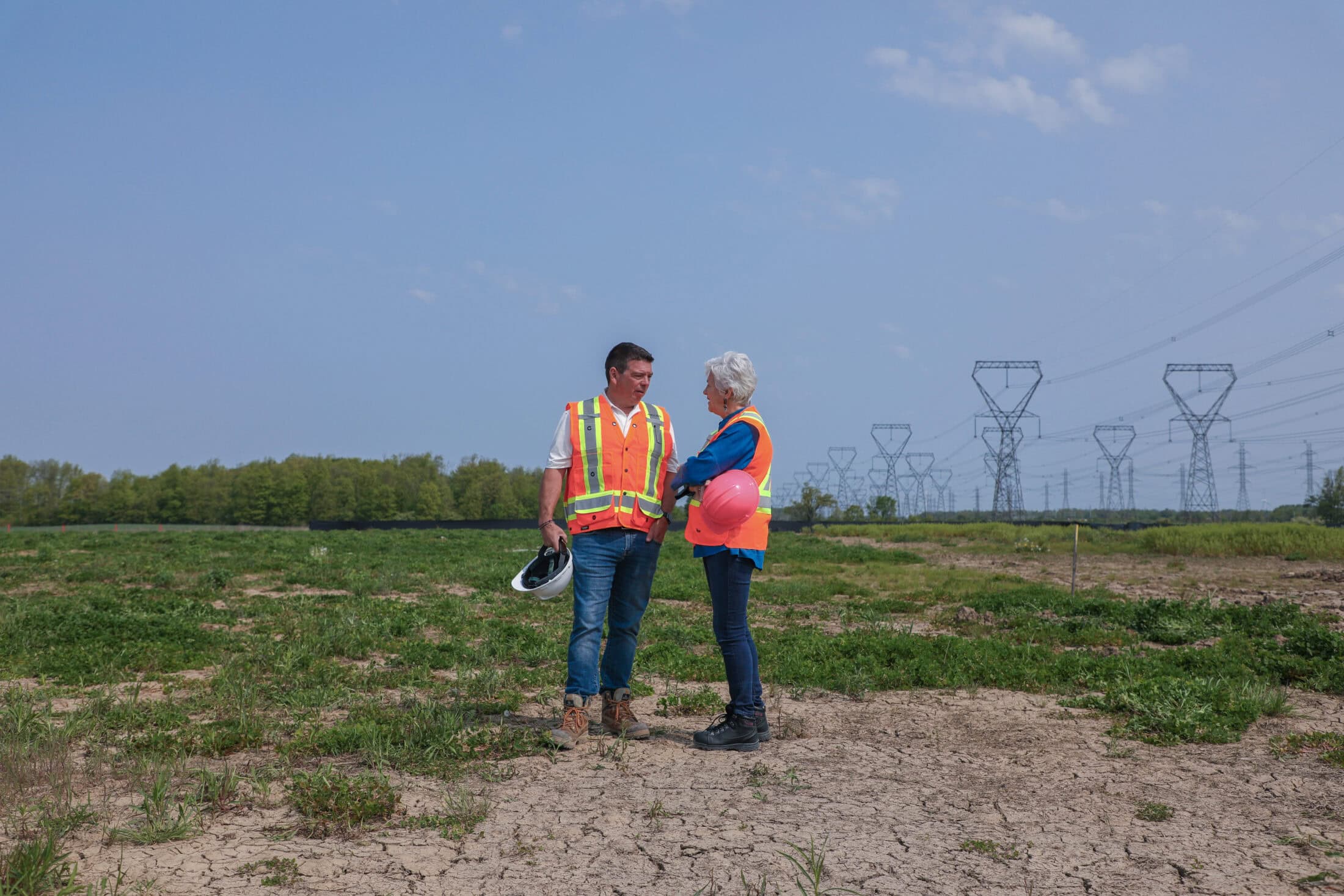 Matt Jamieson, Annette Verschuren, Oneida Energy Storage, Nanticoke, ON