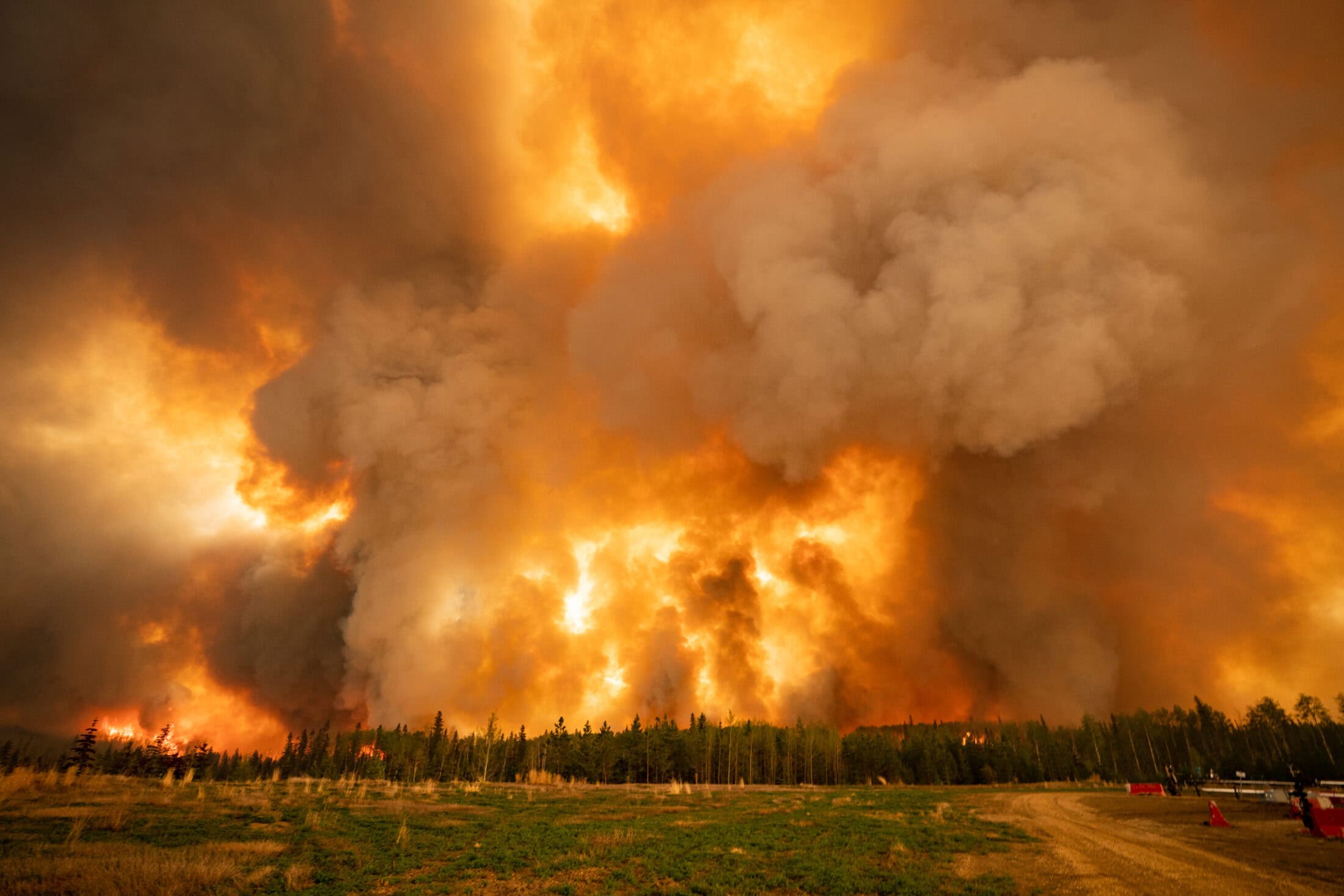 Boreal wildfire