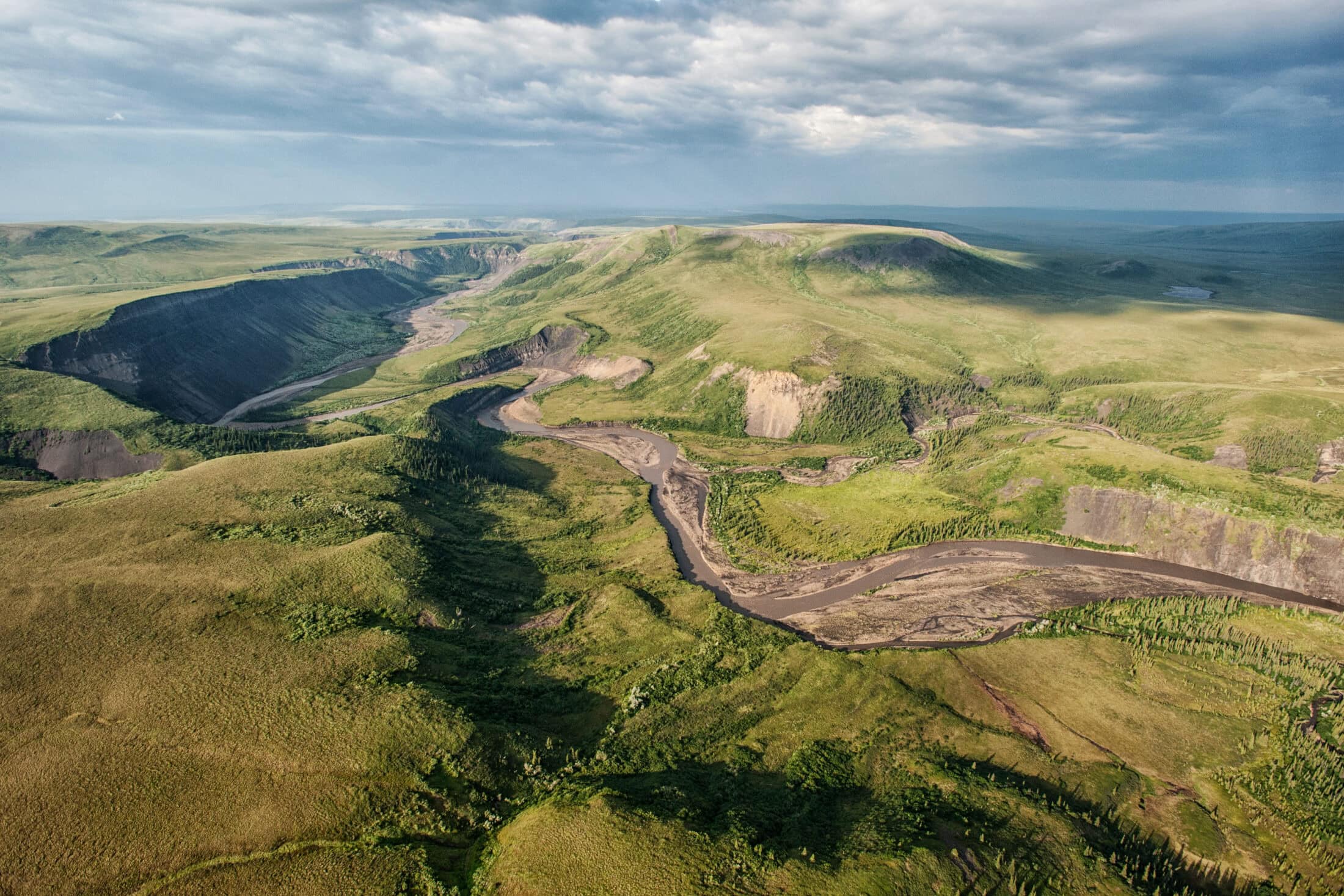 Eastern Yukon's North Slope.