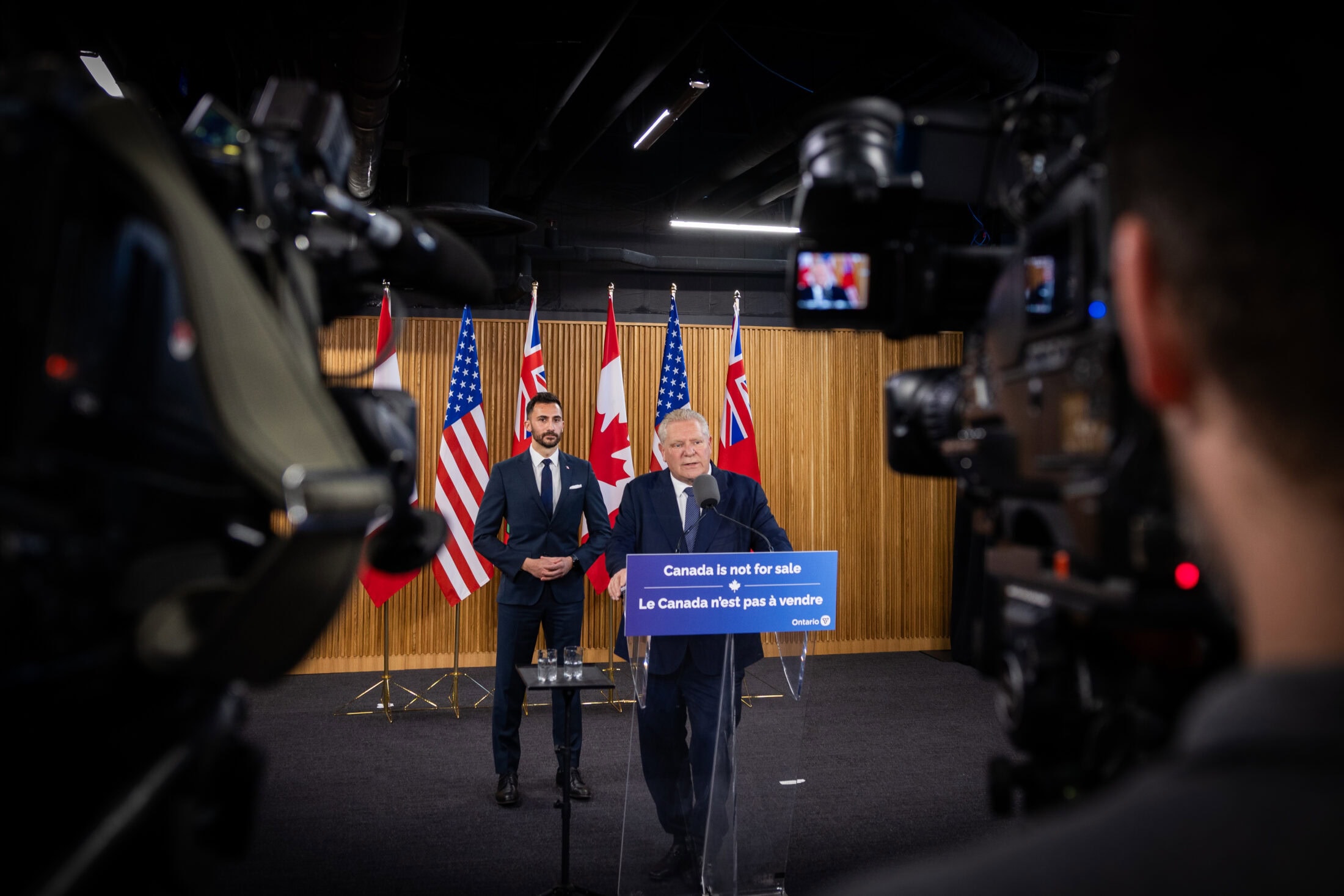 ON-Doug Ford-Stephen Lecce-electricity surcharge-031025-flickr