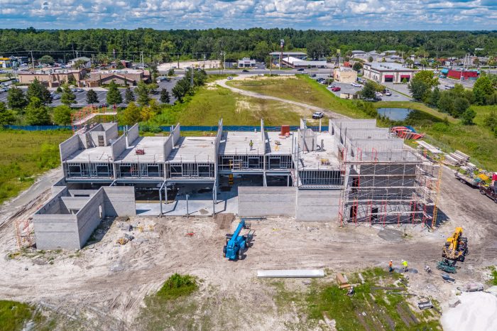 Drone Picture of Construction in Lake City FL (4 of 8)