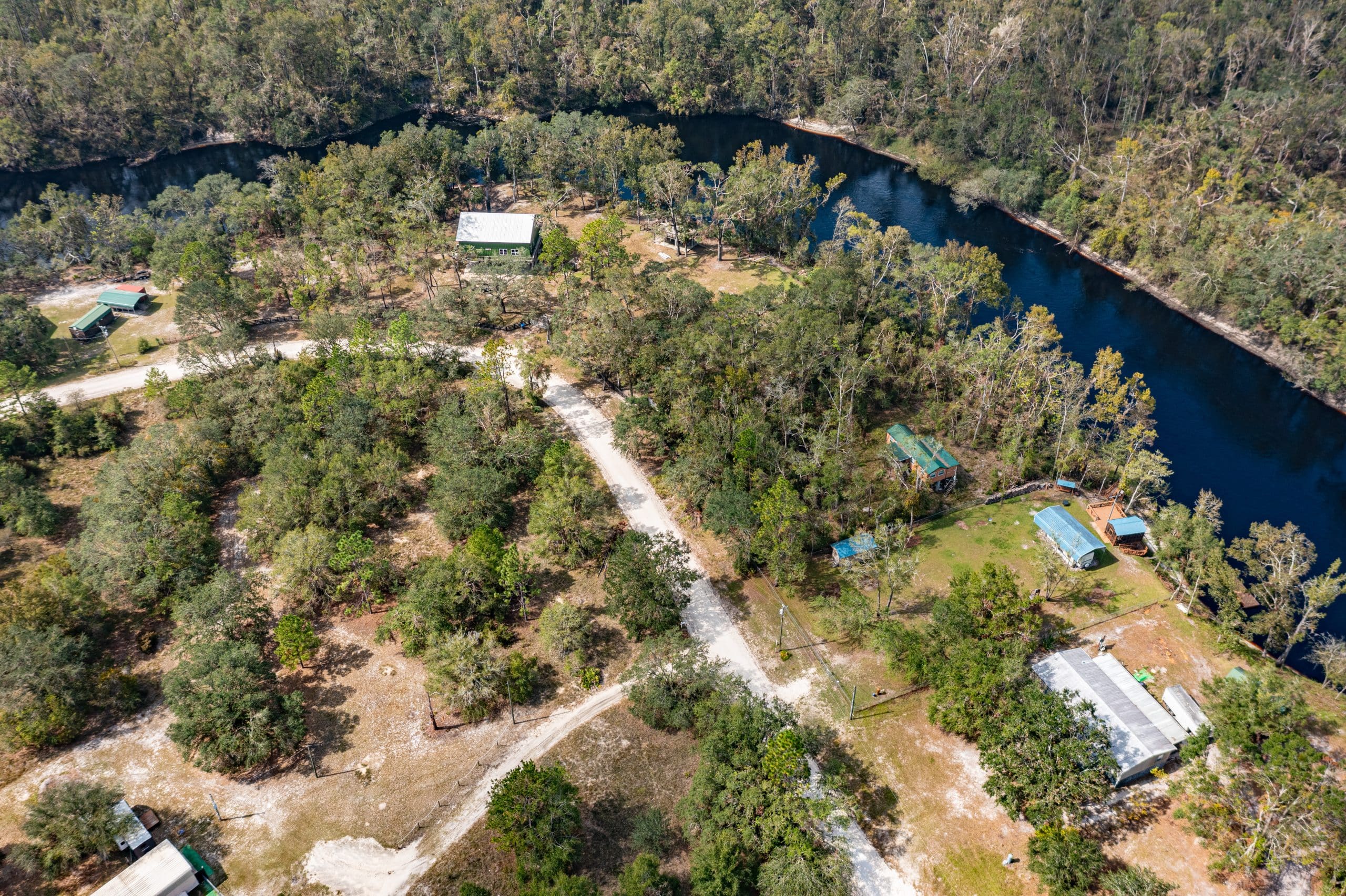 Houses Near the Suwannee River