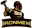 West Michigan Ironmen mascot holding a hammer, representing strength and team spirit.